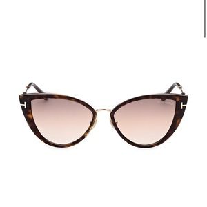 Tom Ford Anjelica 57MM Cat Eye Sunglasses